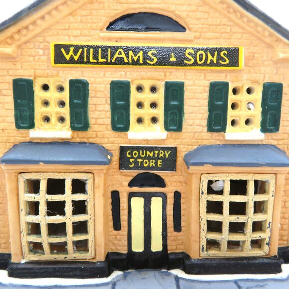 Hawthorne Rockwell The Country Store Village House 1993 Lighted Building 03582B - Picture 2 of 10